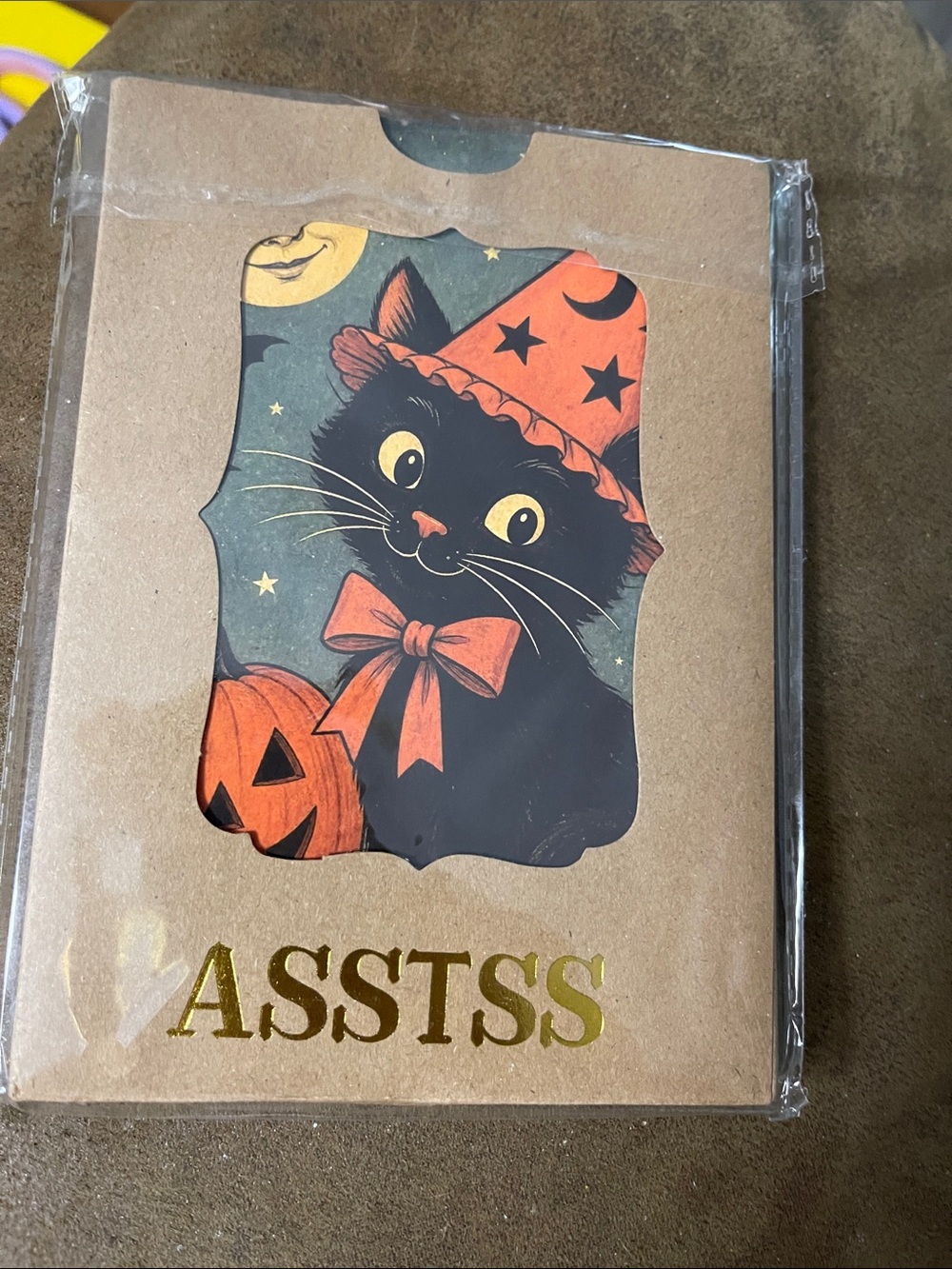 Vintage style Halloween cards